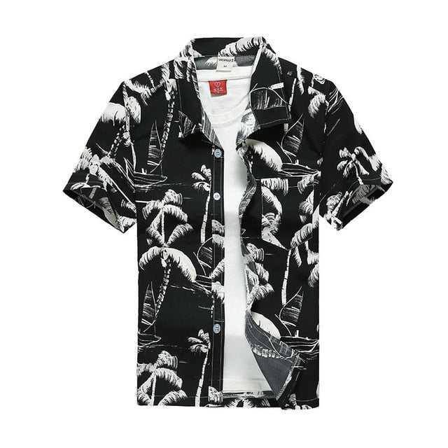 Beach Shirts Men Summer Vacation camisas