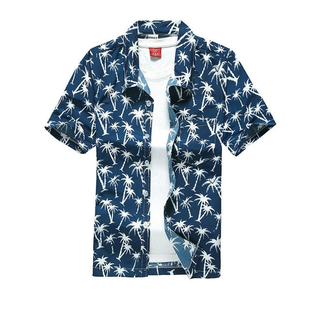 Beach Shirts Men Summer Vacation camisas