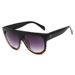 Kim Kardashian Sunglasses Woman Vintage Retro Flat Top