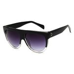 Kim Kardashian Sunglasses Woman Vintage Retro Flat Top