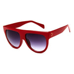 Kim Kardashian Sunglasses Woman Vintage Retro Flat Top