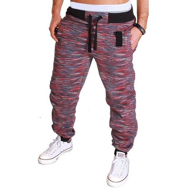 Men Camouflage Harem Joggers Causal