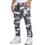 Men Camouflage Harem Joggers Causal