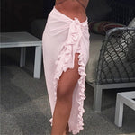 Women Chiffon See-Through Beach style