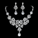 High Quality Fashion Crystal Wedding Bridal Jewelry Sets