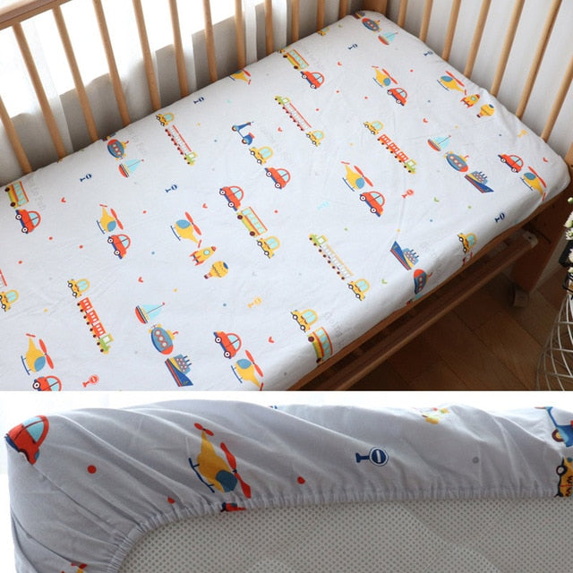 Baby Fitted Sheet For Newborns Cotton