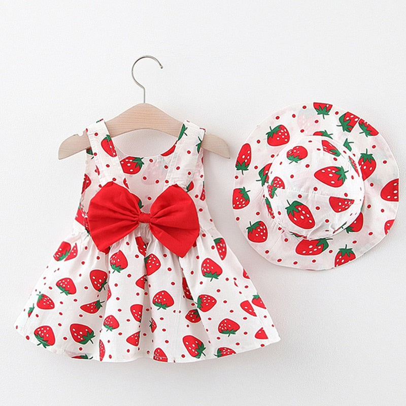 Princess Dresses With Hat Outfits 2 pcs