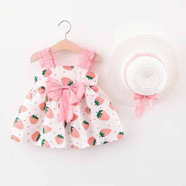 Princess Dresses With Hat Outfits 2 pcs