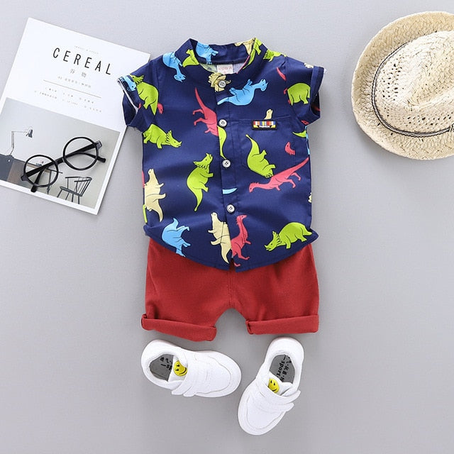 Summer Infant Suit Baby Clothing Set for Boys