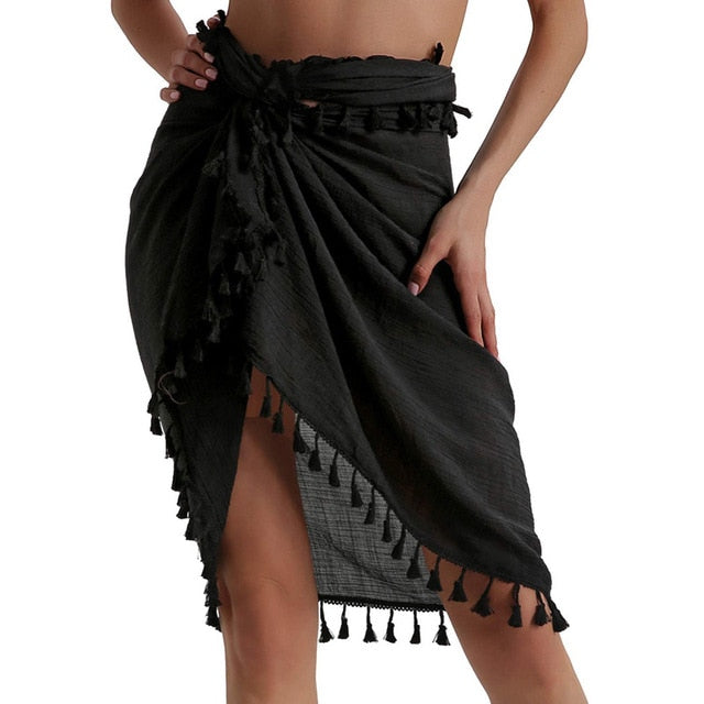 Swimwear Bikini Cover Ups Short Skirt