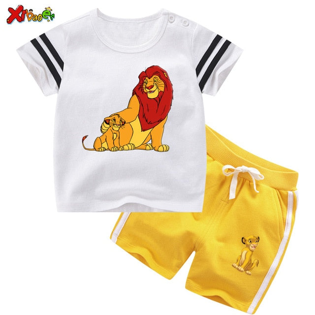 Toddler boys clothing set kids Summer Baby Clothes Set