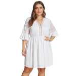 New 2020 summer plus size midi dress