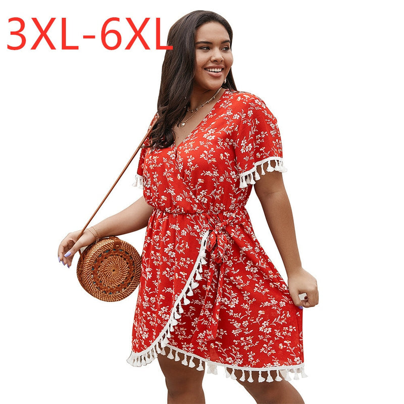 New 2020 summer plus size dress for women