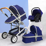 Luxurious Baby Stroller 3 in 1 Portable Travel Baby  Carriage