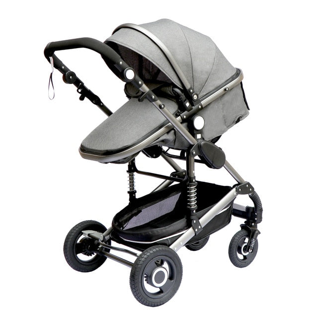 Luxurious Baby Stroller 3 in 1 Portable Travel Baby  Carriage