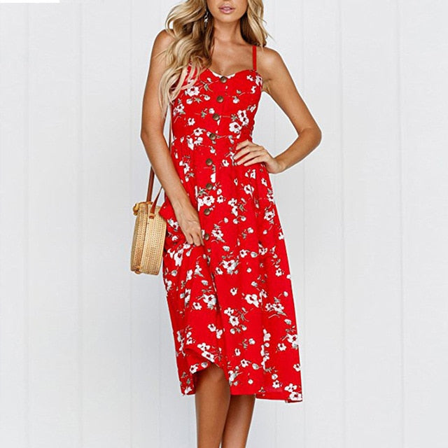 Summer Dress Women Casual Long Dress 2020