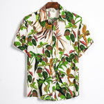 Hawaiian brand Men's short-sleeved casual shirt