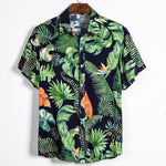 Hawaiian brand Men's short-sleeved casual shirt