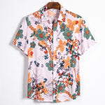 Hawaiian brand Men's short-sleeved casual shirt