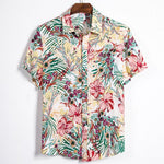 Hawaiian brand Men's short-sleeved casual shirt