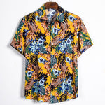 Hawaiian brand Men's short-sleeved casual shirt