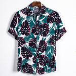 Hawaiian brand Men's short-sleeved casual shirt