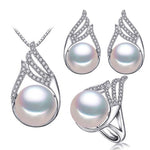 FENASY 925 Sterling Silver Pendant Necklace Jewelry Sets