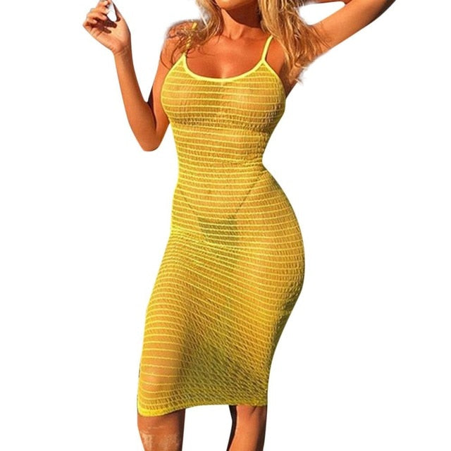 Beach dress Women Bohemia Chiffon Swimwear