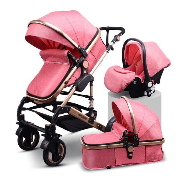 Normal ship! 3 in 1 baby strollers