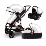 Normal ship! 3 in 1 baby strollers