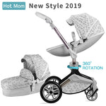 Hot Mom Baby Stroller 3 in 1 travel system