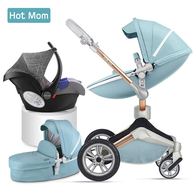 Hot Mom Baby Stroller 3 in 1 travel system