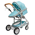 Luxurious Baby Stroller 3 in 1 Portable Travel Baby  Carriage