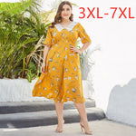 New summer plus size long dress for women