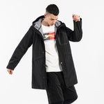 Men's Hooded Trench Coat