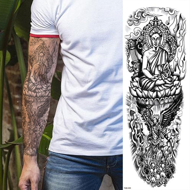 Temporary Tattoo Sleeve Waterproof Poly design