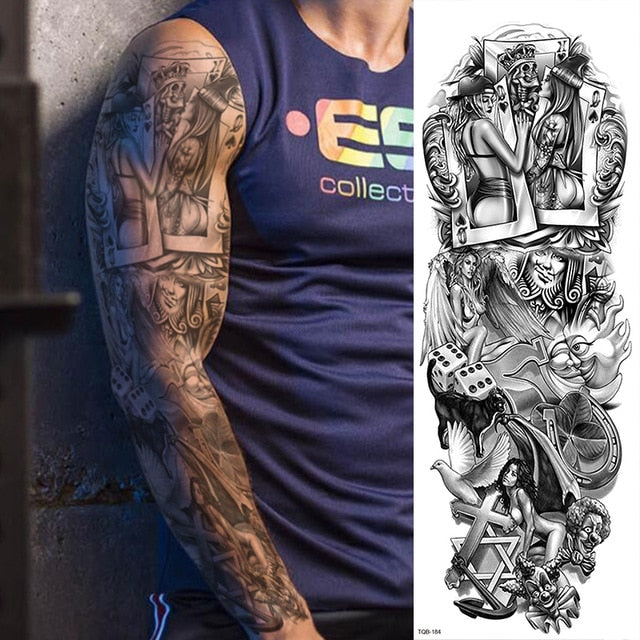 Temporary Tattoo Sleeve Waterproof Poly design