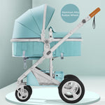 Newborn Baby Stroller 3 in 1 High