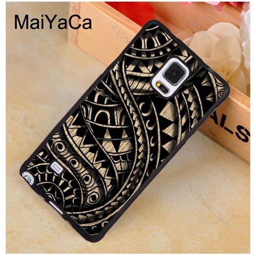 Maori Samoan Polynesian Tribal Case For Samsung Galaxy A71 A51 A50 A70 A10 A20 A30S A40 Note 10 S8 S9 S10 S20 Ultra Plus S10e S7