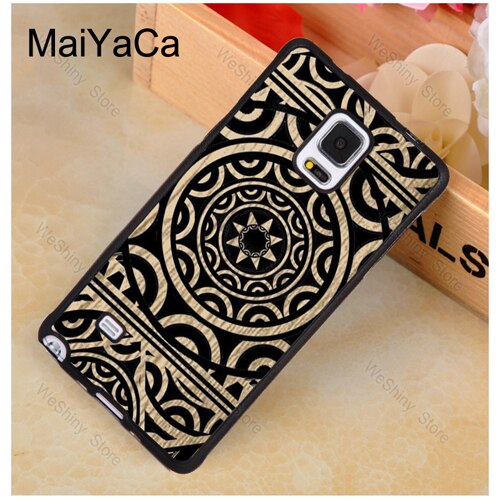 Maori Samoan Polynesian Tribal Case For Samsung Galaxy A71 A51 A50 A70 A10 A20 A30S A40 Note 10 S8 S9 S10 S20 Ultra Plus S10e S7