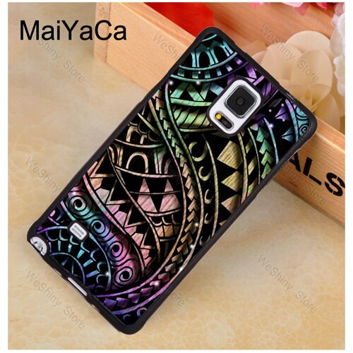 Maori Samoan Polynesian Tribal Case For Samsung Galaxy A71 A51 A50 A70 A10 A20 A30S A40 Note 10 S8 S9 S10 S20 Ultra Plus S10e S7