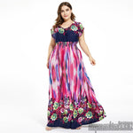 Plus Size up to 5XL 6XL 7XL 2020 Long Maxi Dress