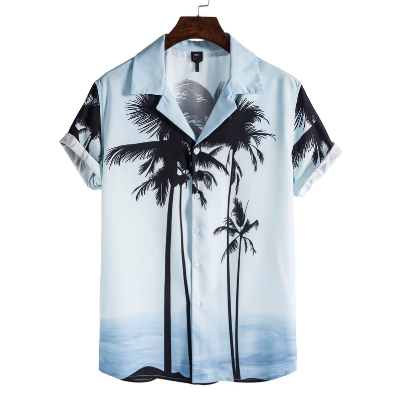 Palm Tree Printed Beach design shirt for Men