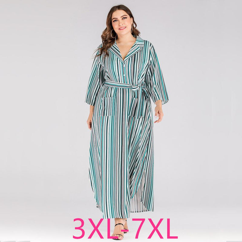 2020 spring summer plus size long dress for women