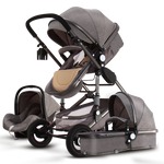 Newborn Baby Stroller 3 in 1 High