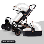 Newborn Baby Stroller 3 in 1 High