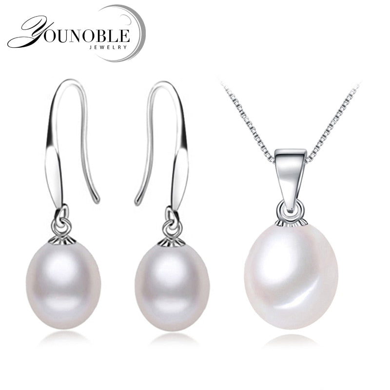 Wedding Real Freshwater Natural Pearl Set