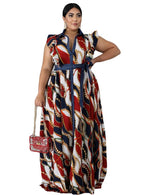 Plus Size Women's Clothing Summer Long Dress