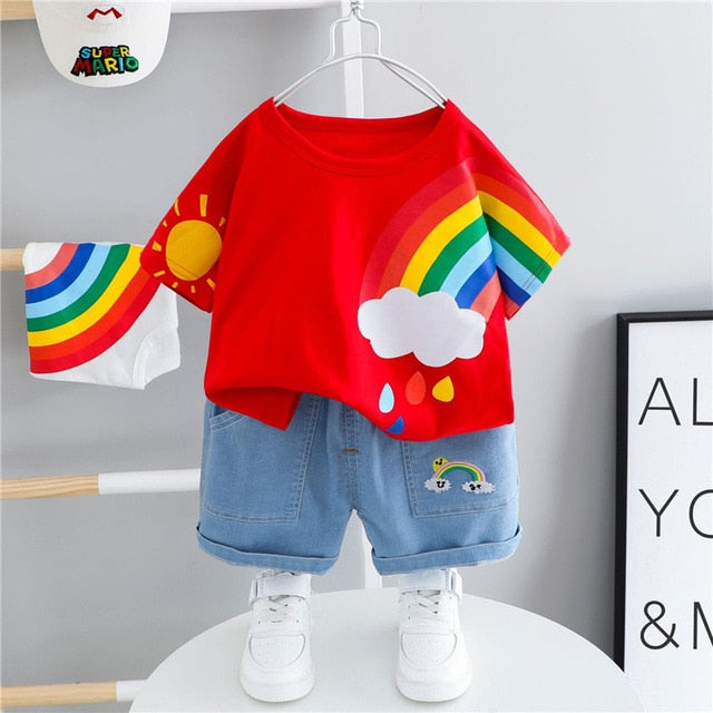 Top+Shorts Kids Clothes 0-5 Years