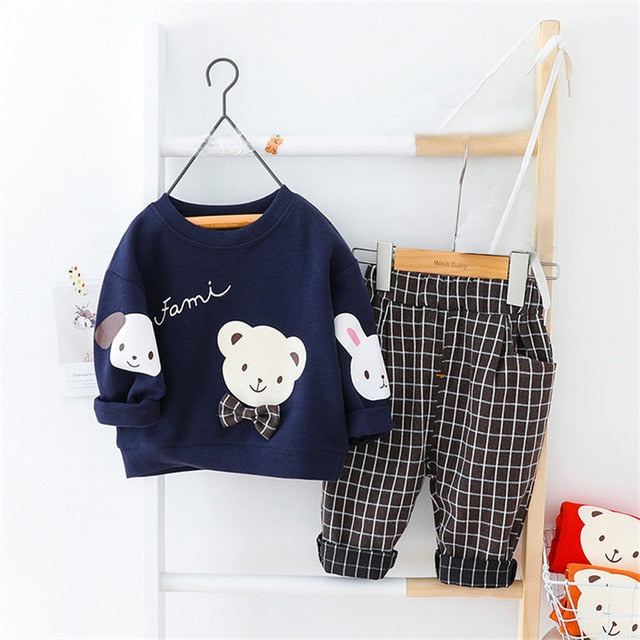 Baby Boys Clothes T-shirt+Pant Outfit Suit